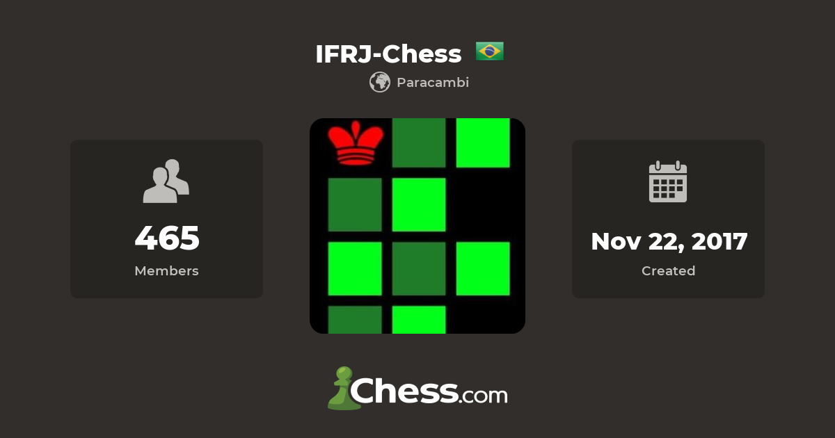 IFRJ-Chess - Chess Club 