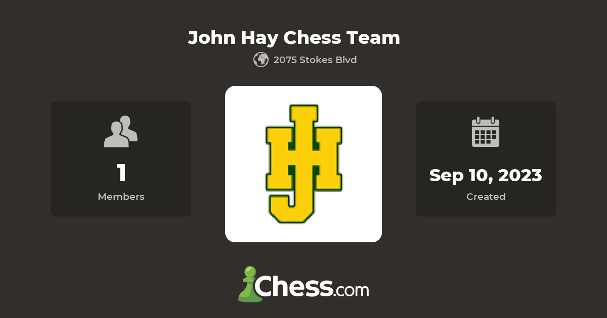 John Hay Chess Team Chess Club