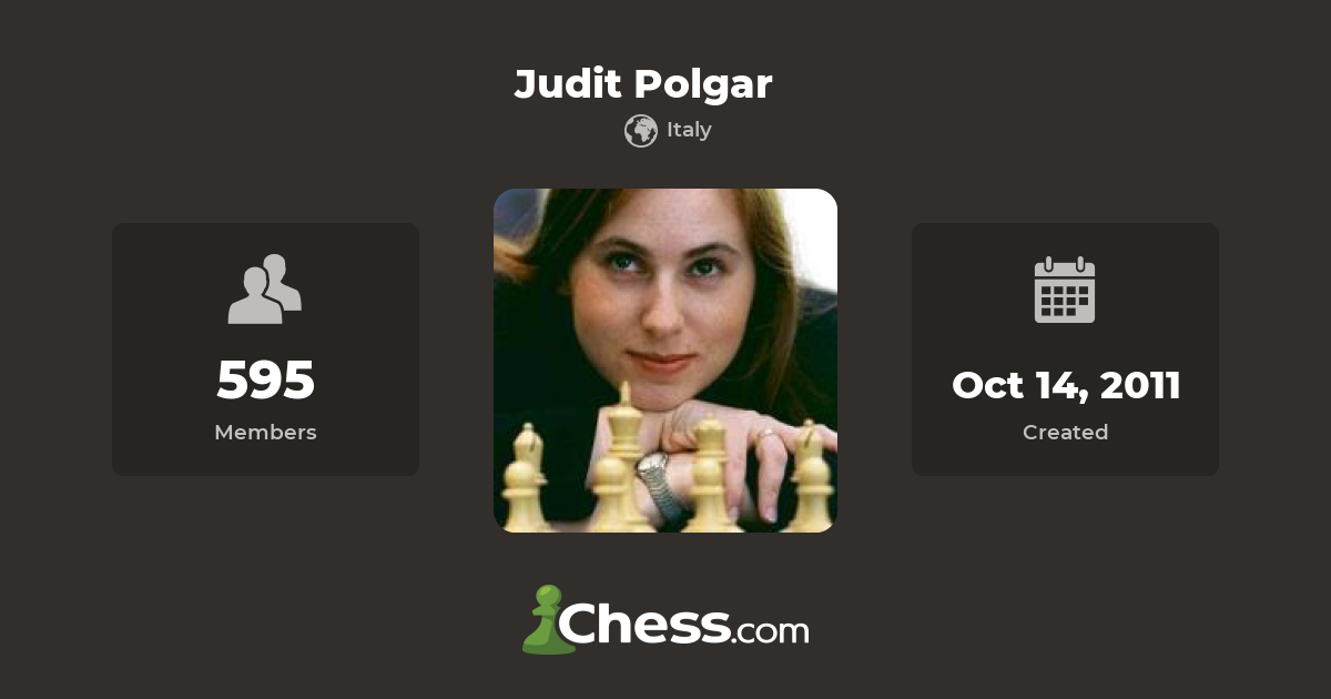 Chess.com - Well said. Congratulations to Judit Polgar Official on 25 years  at the top. Play for free at