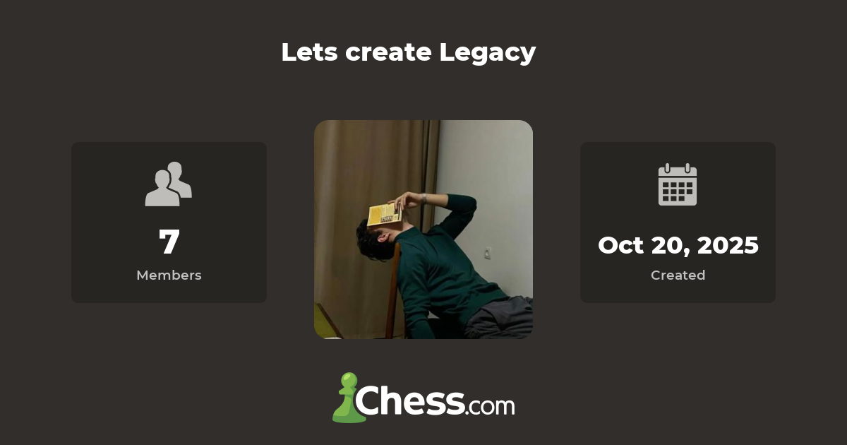 Lets Create Legacy Chess Club Chess