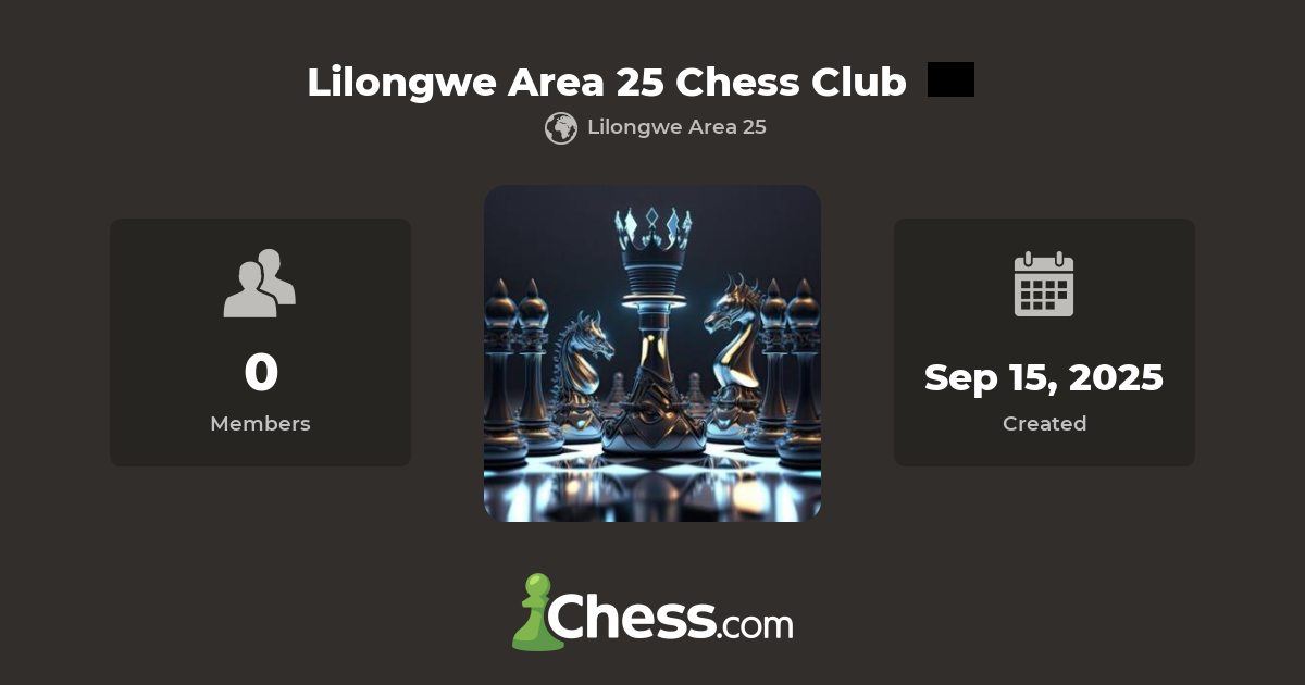 Lilongwe Area 25 Chess Club - Chess Club - Chess.com