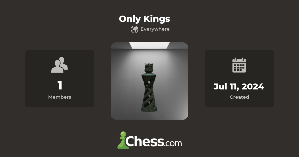 Only Kings Chess Club Chess
