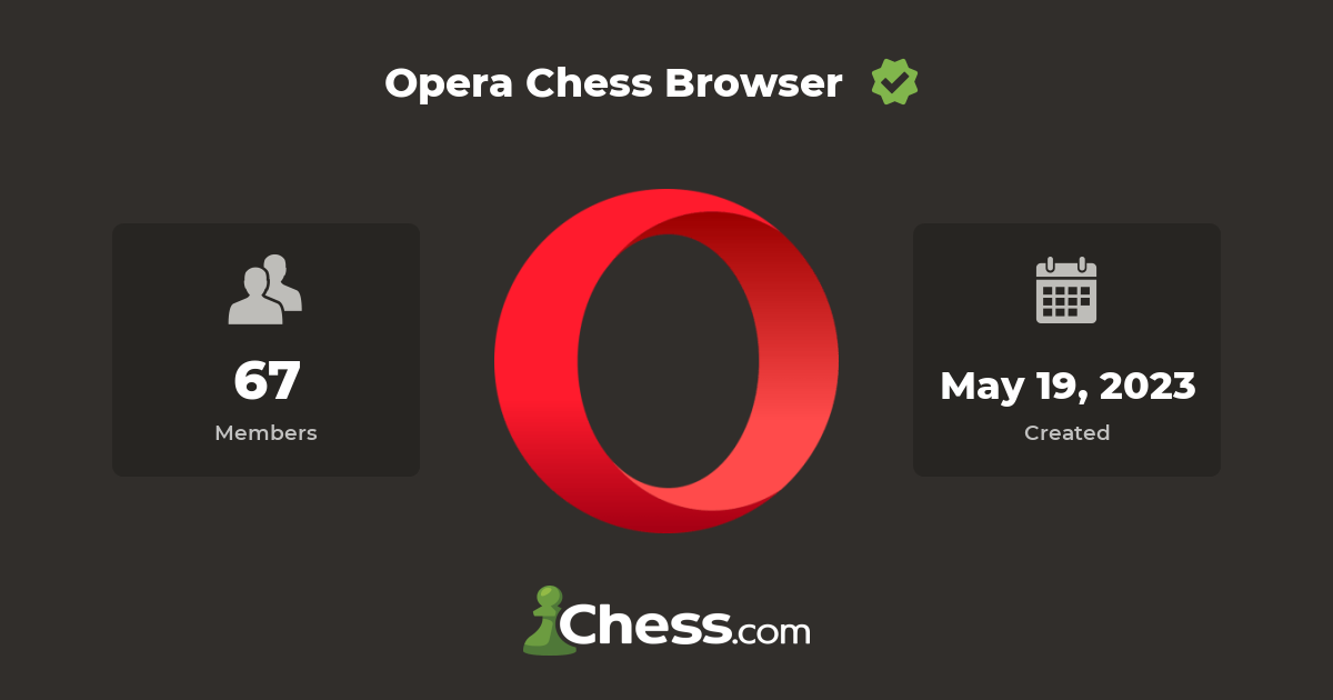 Opera releases ``Browser for Chess Enthusiasts'' in collaboration