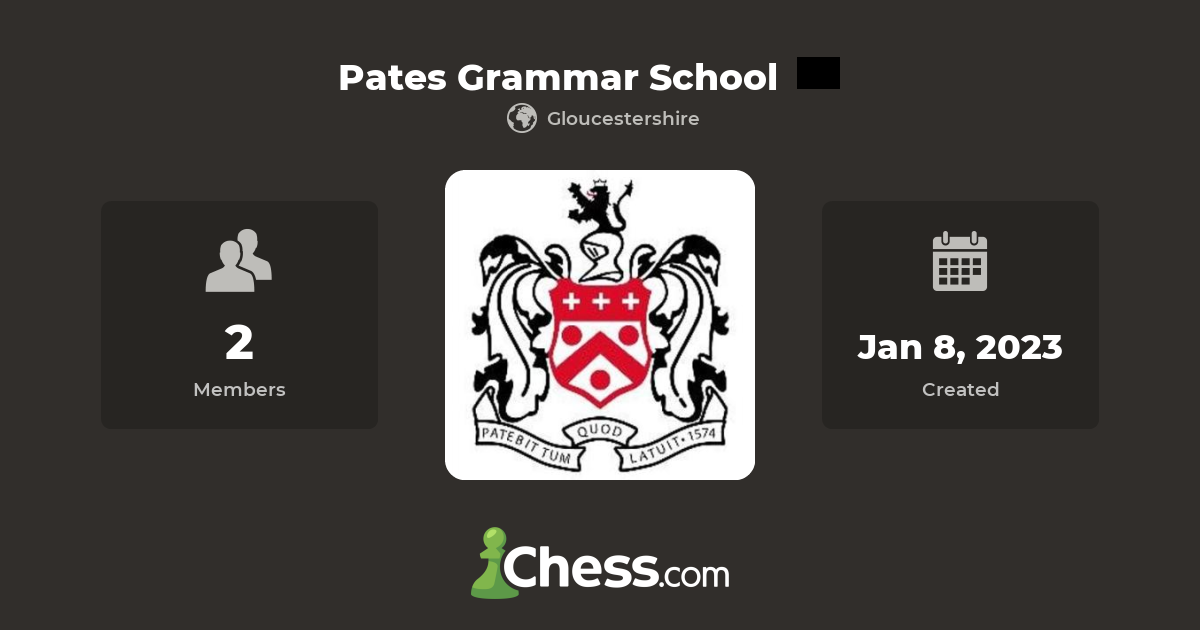 Pates Grammar School Chess Club