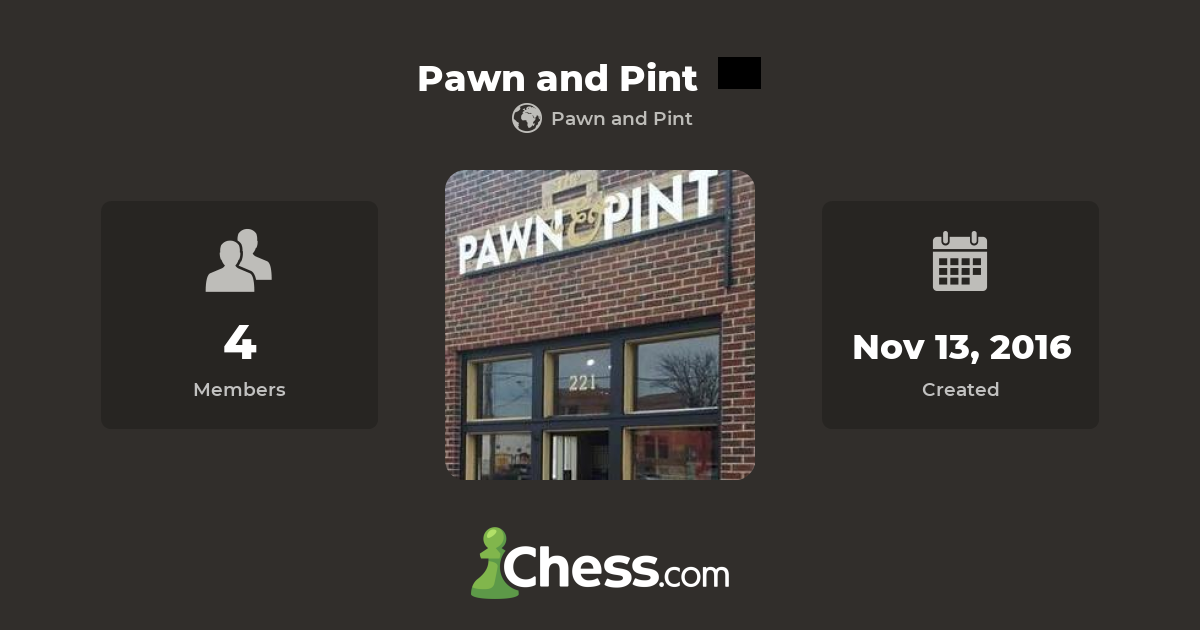 Pawn and Pint Chess Club