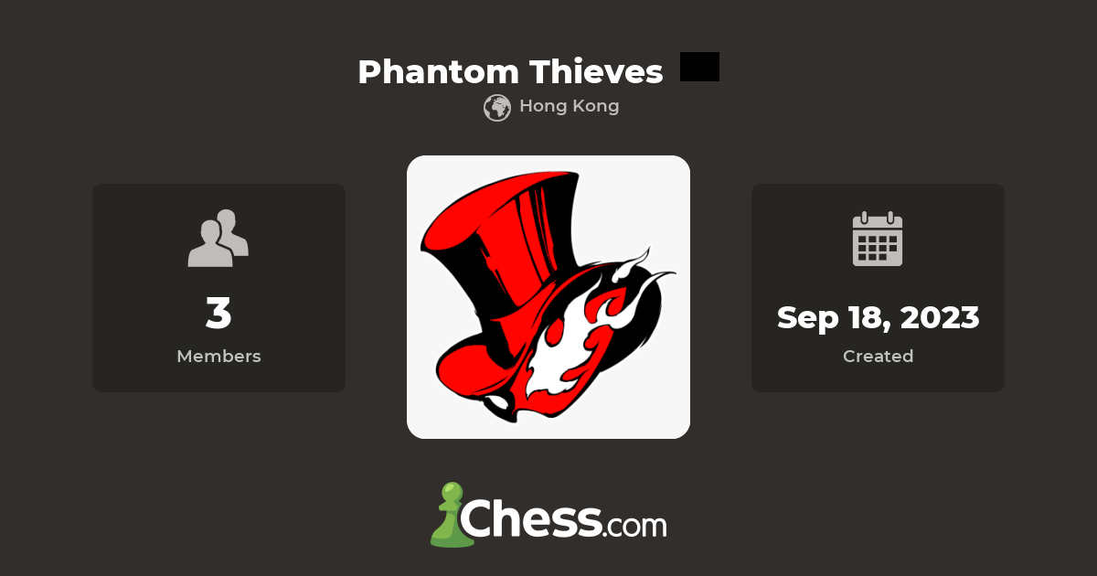 Phantom Thieves Chess Club Chess