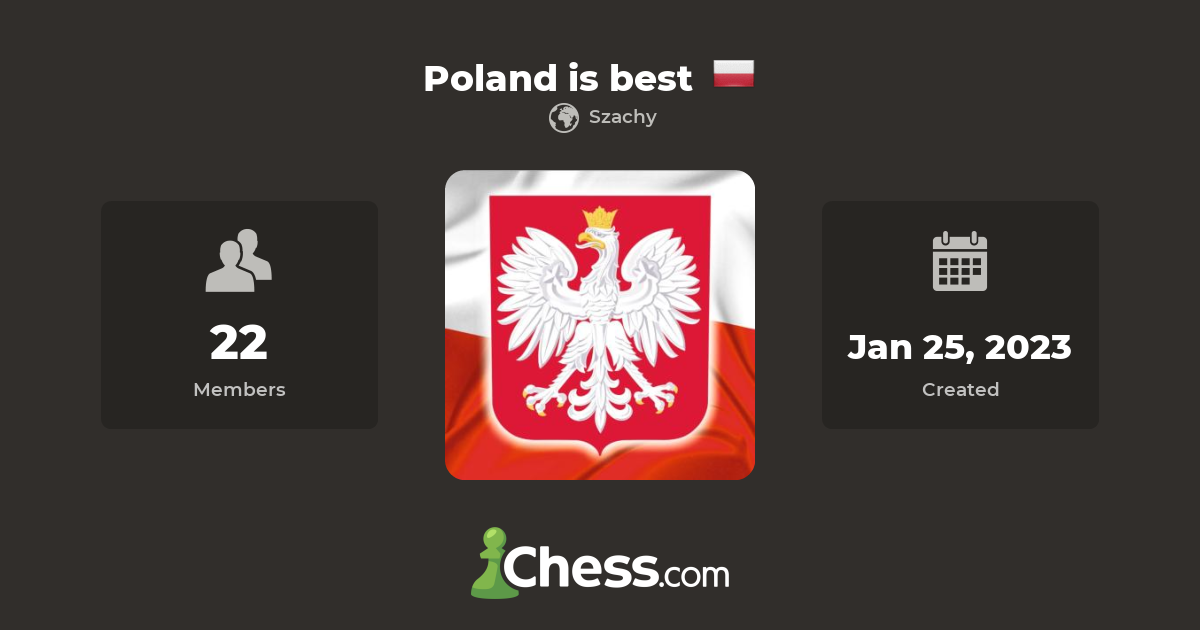 Poland is best Chess Club