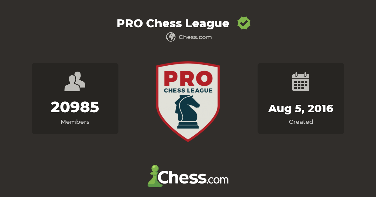 PRO Chess League Chess Club