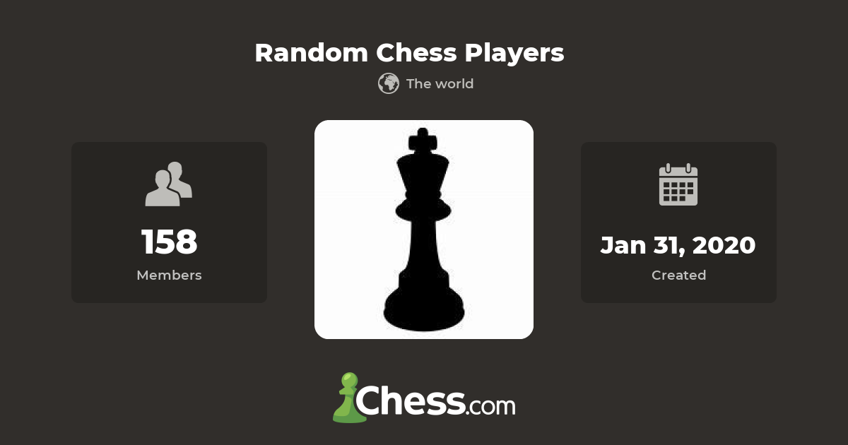 Random Chess Players - Chess Club - Chess.com