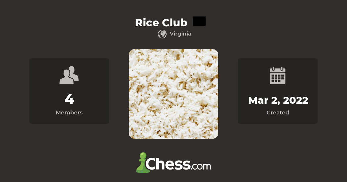 Rice Club - Chess Club - Chess.com