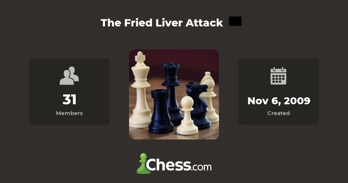 The Fried Liver Attack Chess Club Chess