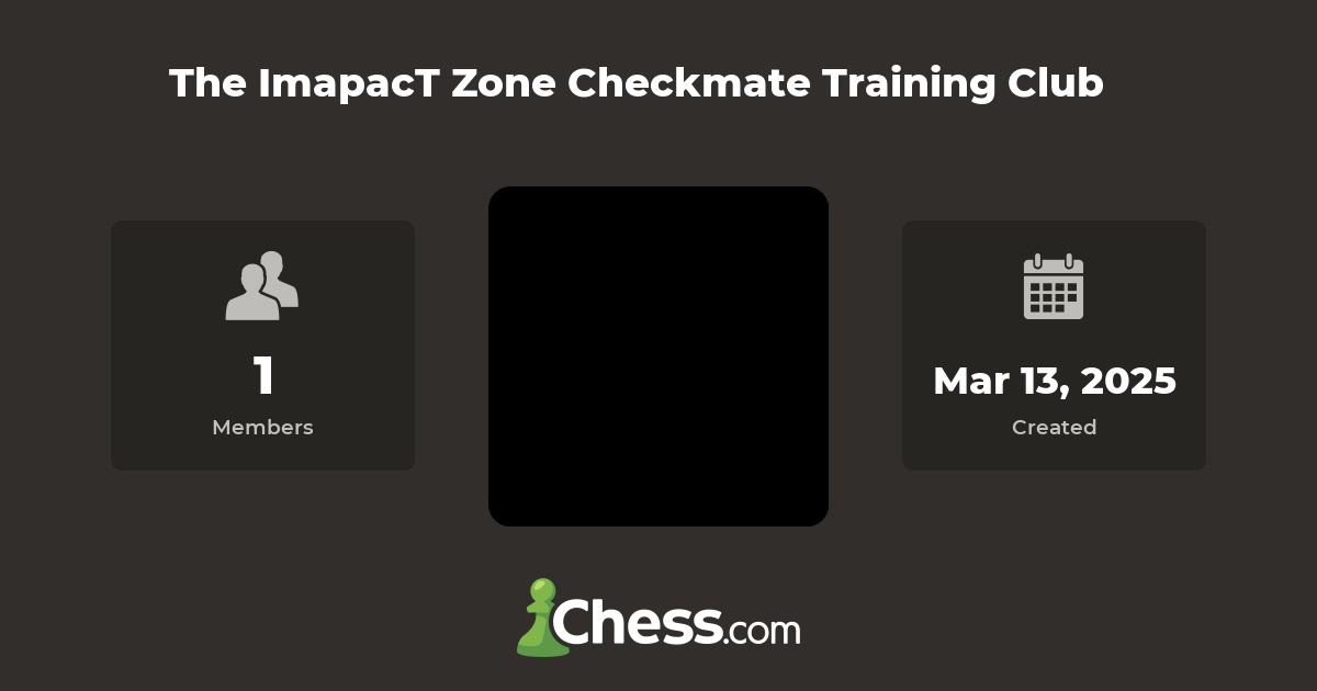 The ImapacT Zone Checkmate Training Club - Chess Club - Chess.com