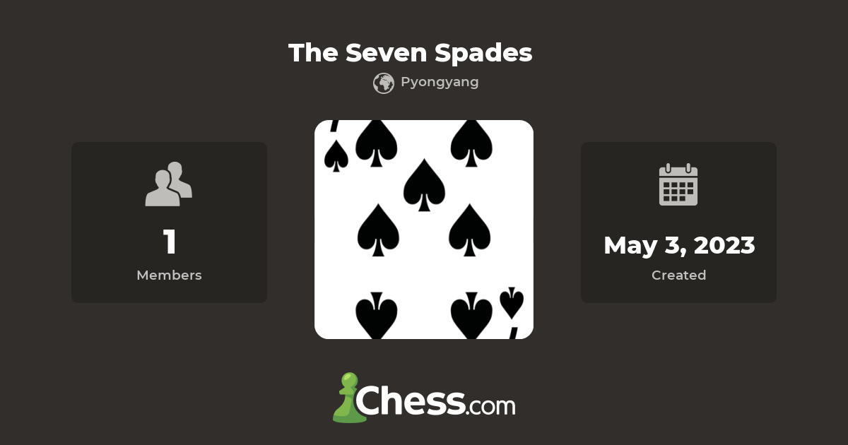 The Seven Spades - Chess Club - Chess.com