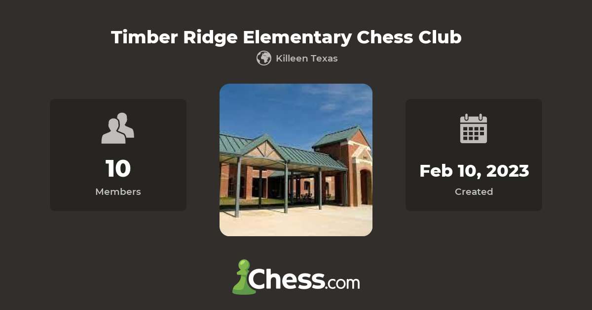 Timber Ridge Elementary Chess Club Chess Club