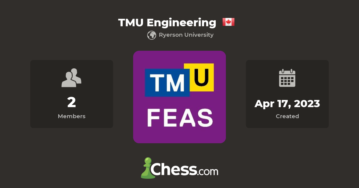 TMU Engineering Chess Club