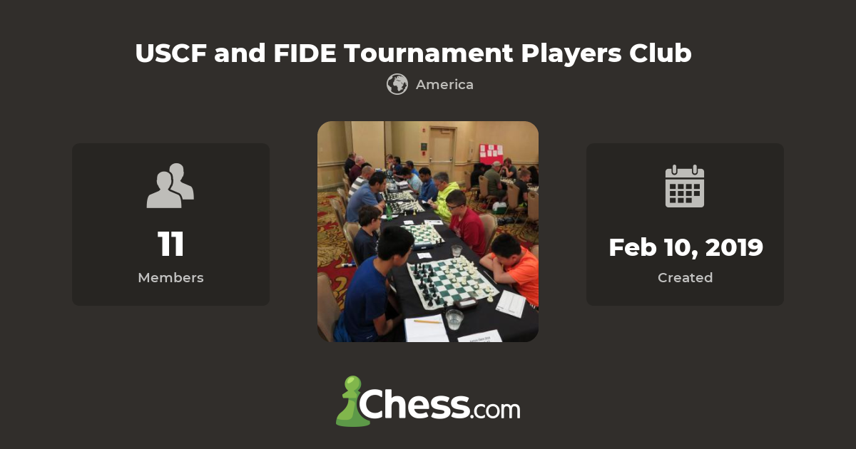 USCF and FIDE Tournament Players Club Chess Club