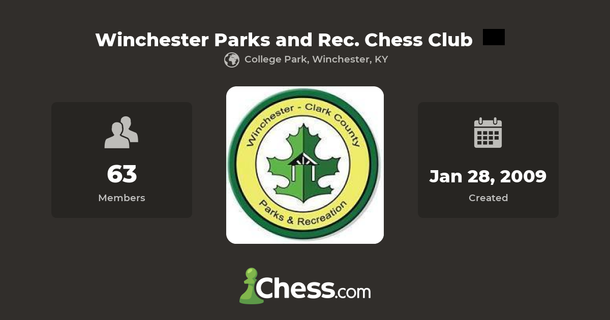 Winchester Parks and Rec. Chess Club Chess Club