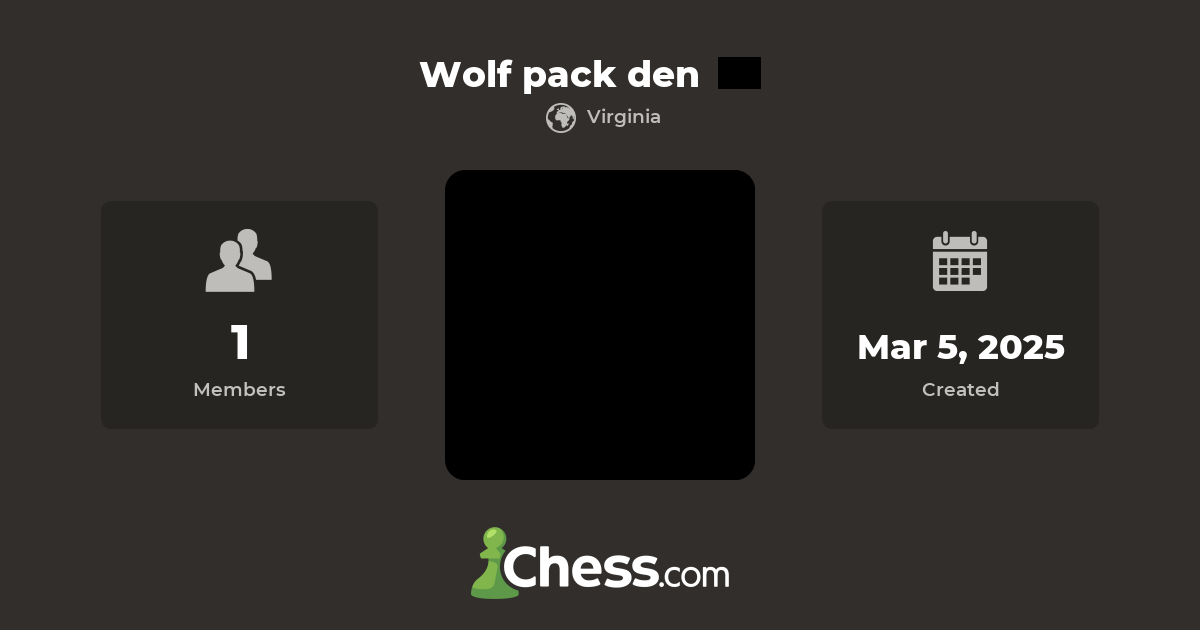 Wolf pack den - Chess Club - Chess.com