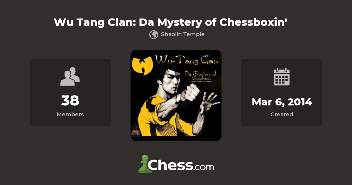 Second Life Marketplace - Wu-Tang Clan - Da Mystery Of Chessboxin