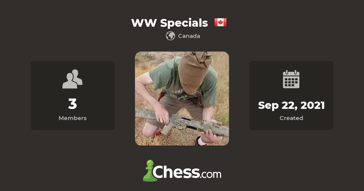WW Specials Chess Club