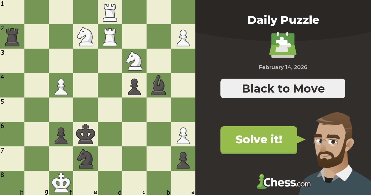 Chess.com Daily Puzzle