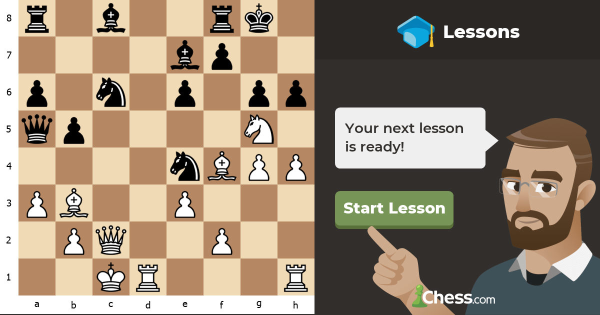 Queen S Gambit Bf4 Variation Thematic Tactics Chess Lessons Chess