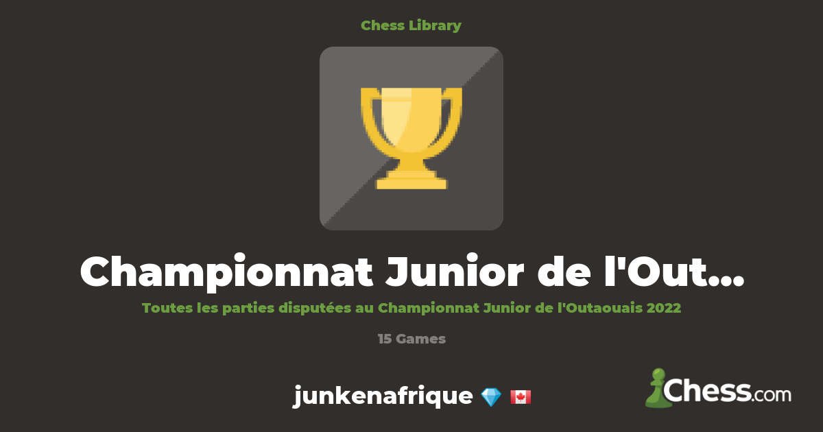 Championnat Junior De Loutaouais 2022 Library