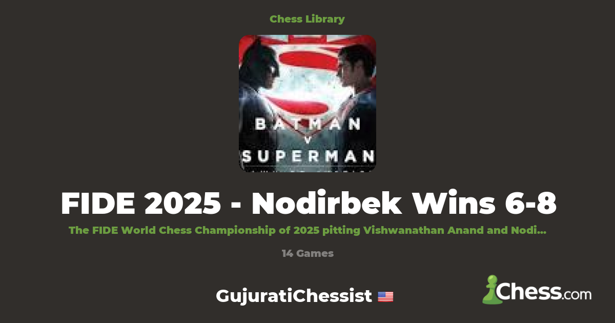 FIDE 2025 Nodirbek Wins 68 Library