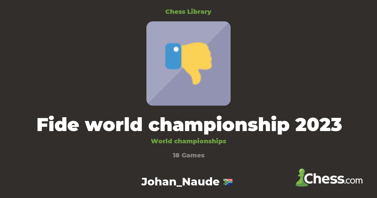 Fide world championship 2023 Biblioteka