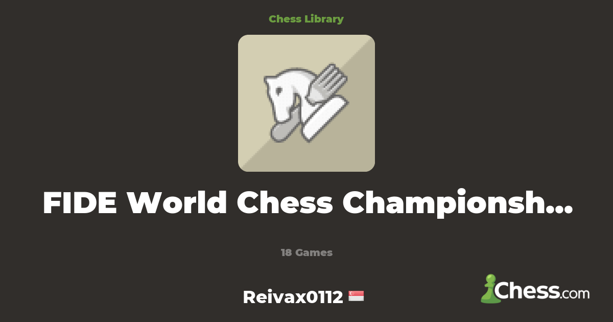 FIDE World Chess Championship 2023 Knihovna
