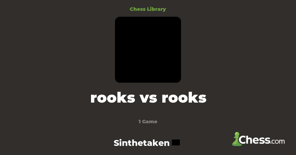 rooks vs rooks Bibliotek