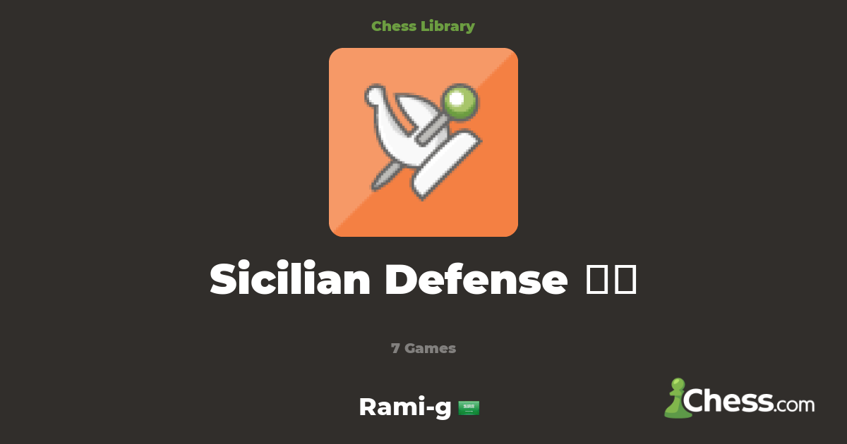 Sicilian Defense | Library - Chess.com