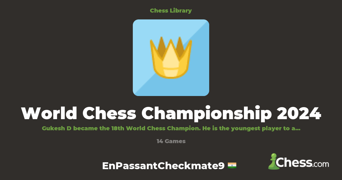 World Chess Championship 2024 ספרייה