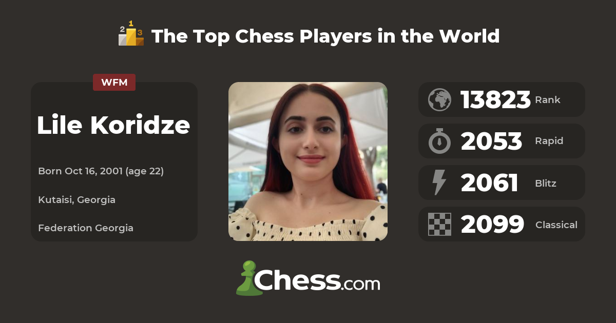 Be My Chess Friend with WFM Lile Koridze