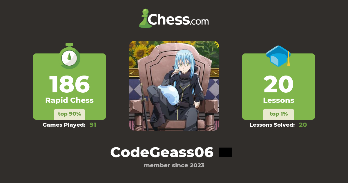 Code Geass (CodeGeass06) - Chess Profile - Chess.com