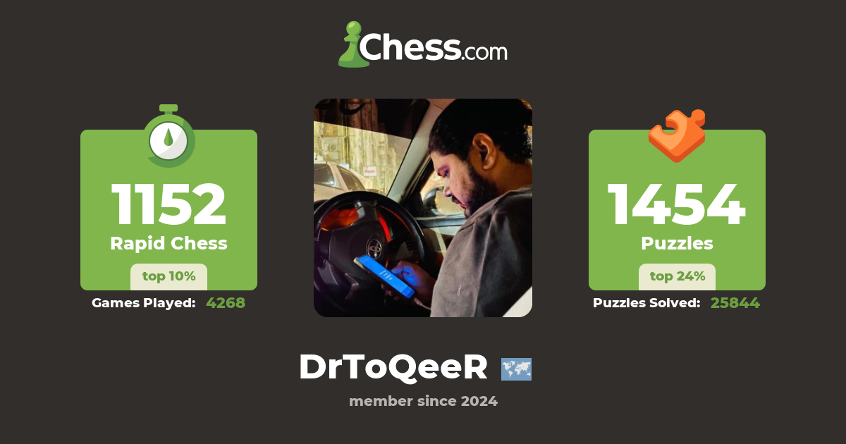 Doctor (DrToQeeR) - Chess Profile - Chess.com