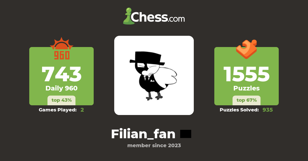 Message me if u wanna be in my bio! ^^ (Filian_fan) - Chess Profile ...
