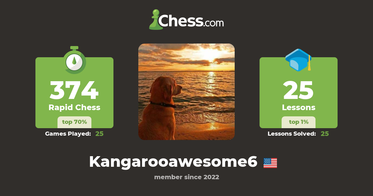 Kangarooawesome6 Chess Profile