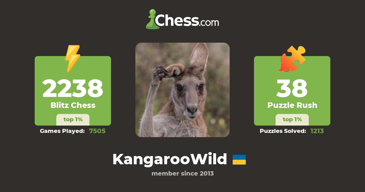 Stanislav Kudrytskyi (KangarooWild) Chess Profile