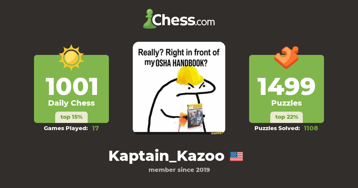 Kaptain_Kazoo Chess Profile