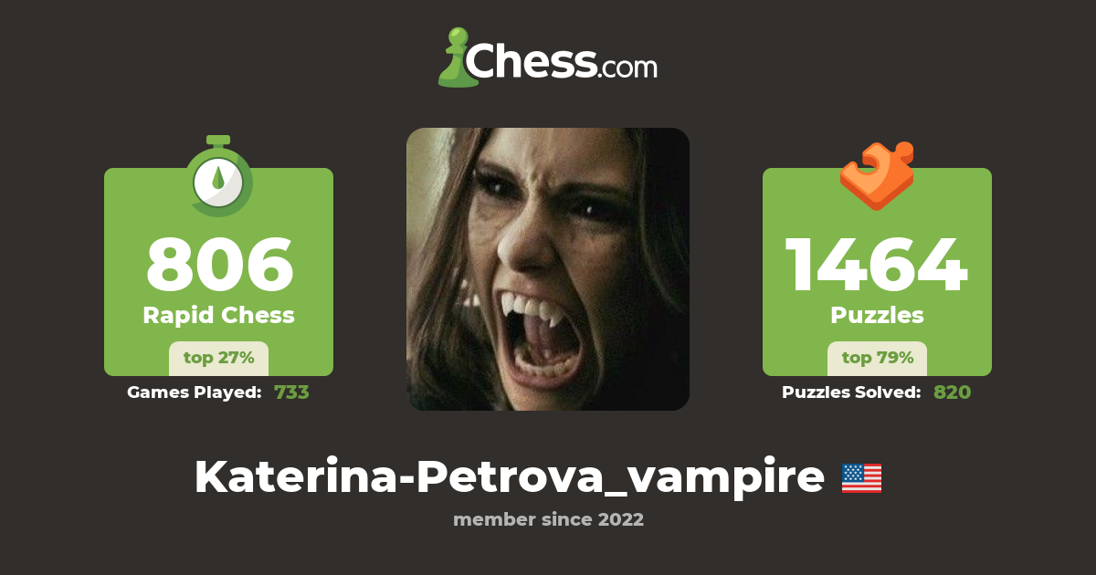 Katherine Pierce (KaterinaPetrova_vampire) Chess Profile