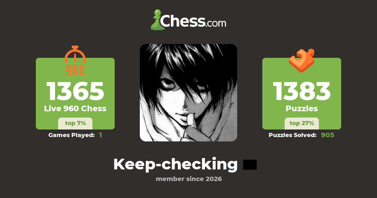 L (Keep-checking) - Chess Profile - Chess.com