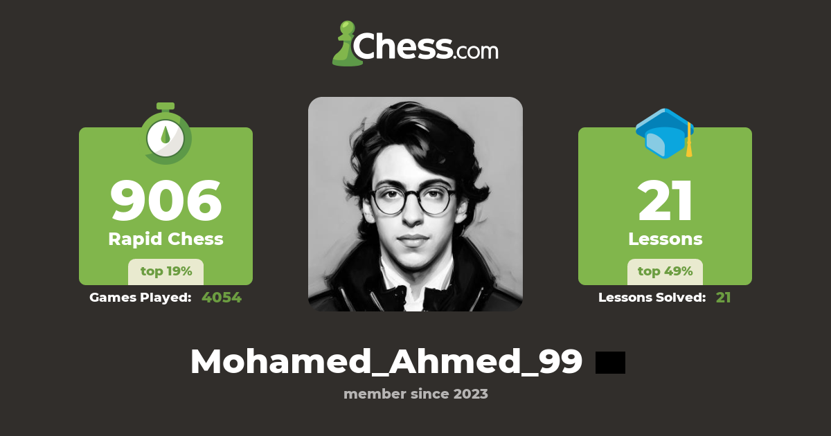 Mohamed Ahmed (Mohamed_Ahmed_99) - Chess Profile - Chess.com