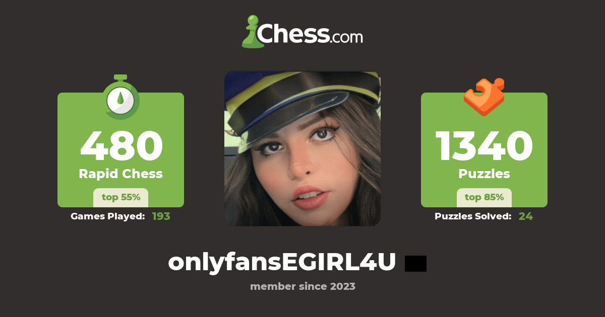 Pia Huntington (onlyfansEGIRL4U) - Chess Profile - Chess