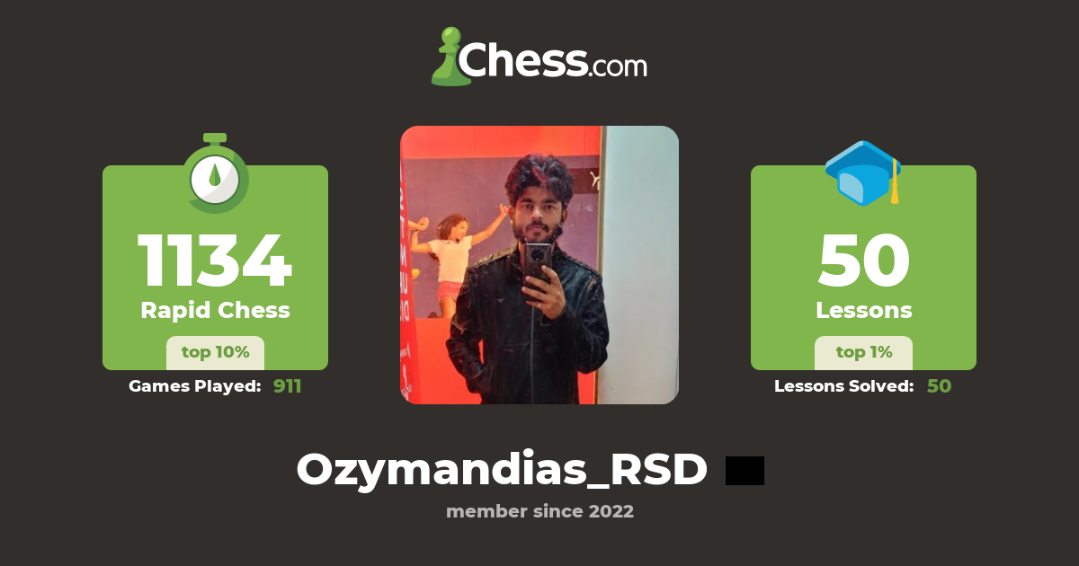Ozymandias_RSD Chess Profile