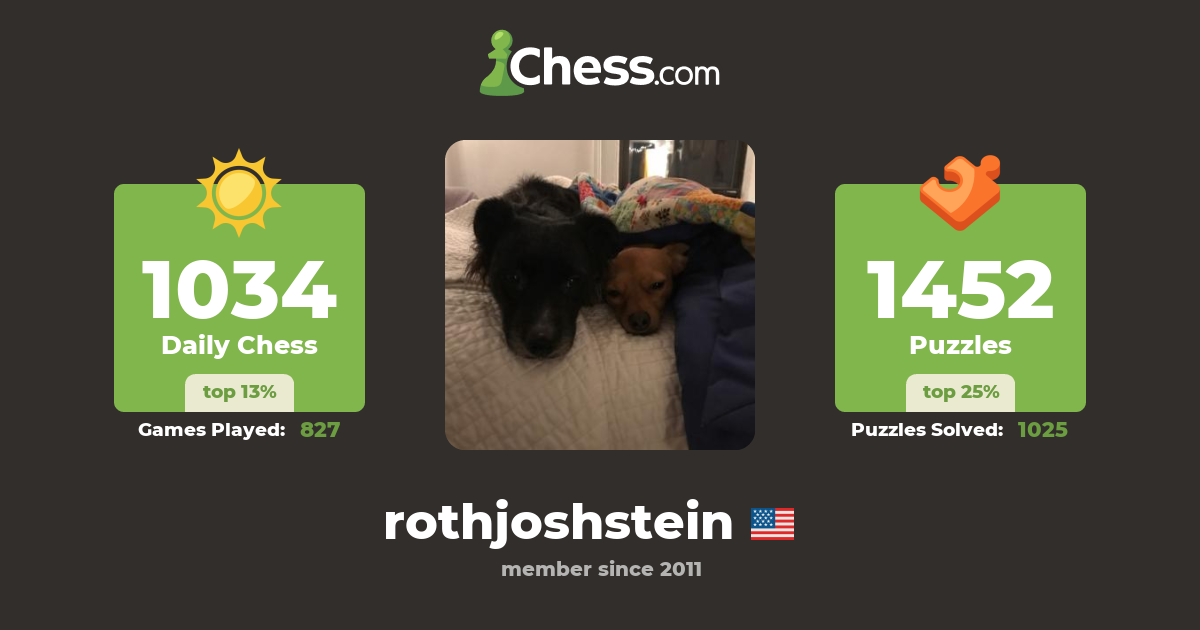 Josh Rothstein (rothjoshstein) - Chess Profile - Chess.com