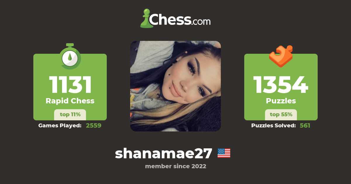 shanamae27 - Chess Profile - Chess.com